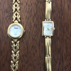 Armitron Gold Women's Watch Set
